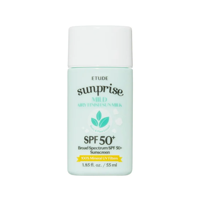 ETUDE Sunprise Mild Airy Sun Milk - Protector Solar Mineral Fluido