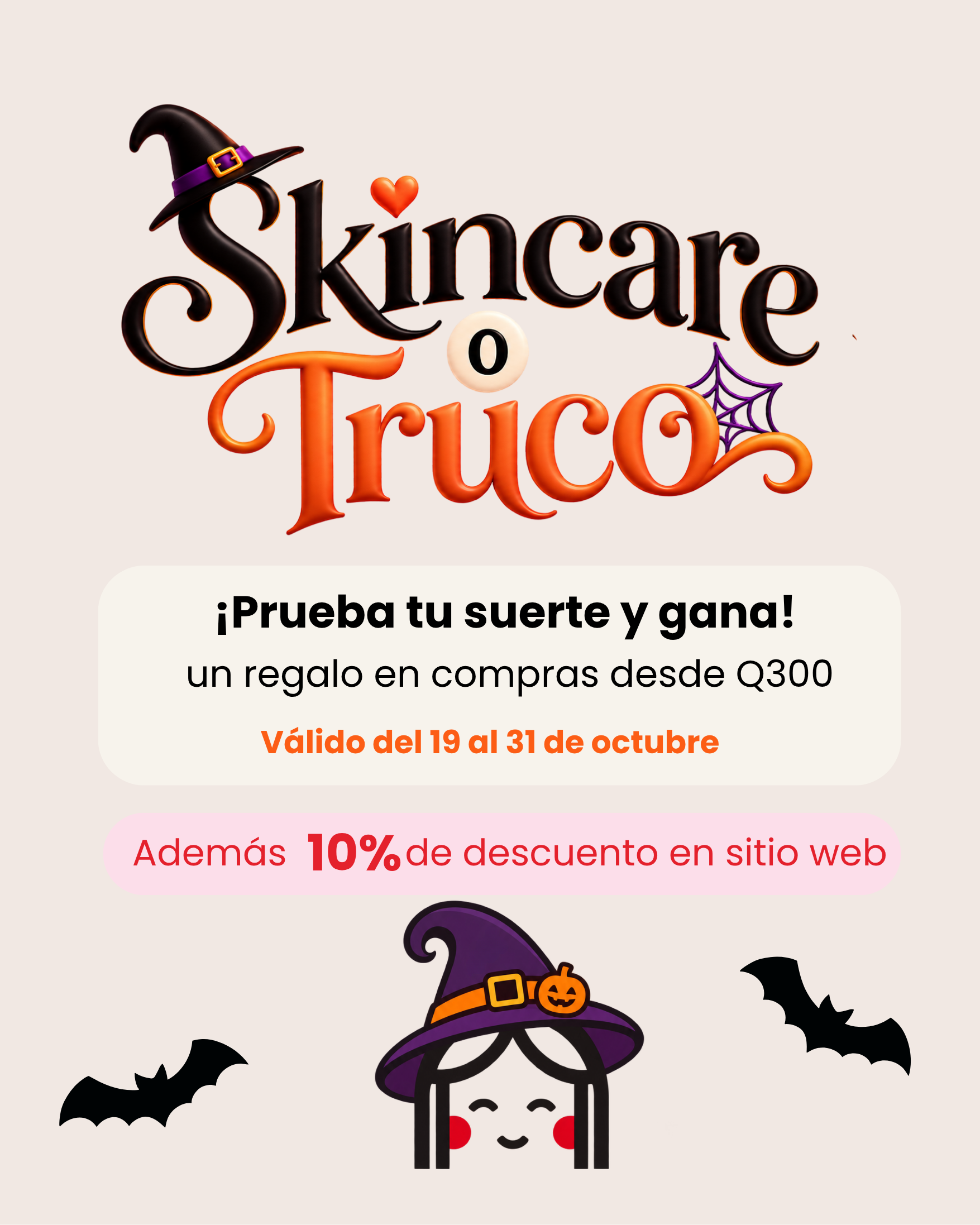 Promoción Skincare o Truco - Young Mi