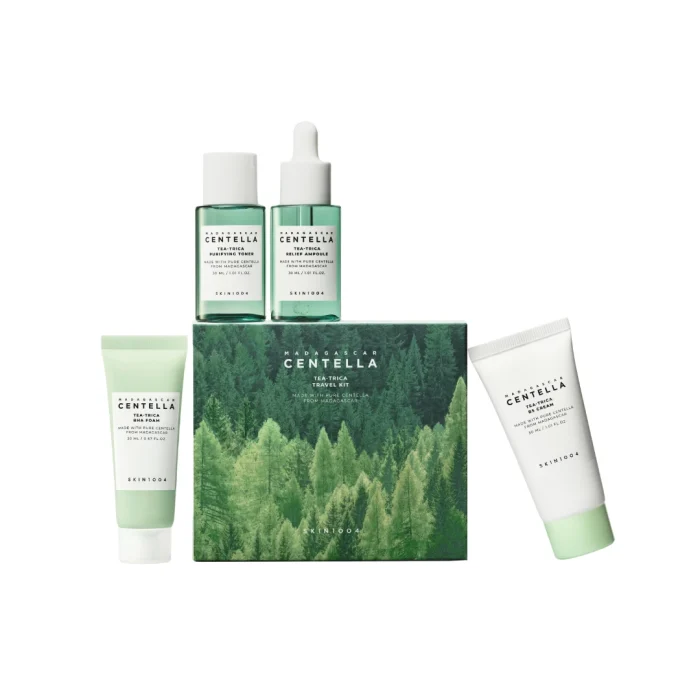 SKIN1004 Tea-Trica Travel Kit - Kit Antiacné Tamaño Viaje