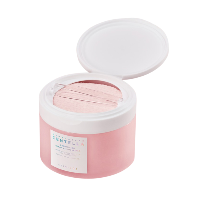 Madagascar Centella Poremizing Clear Ampoule Pad - Discos Exfoliantes para Poros