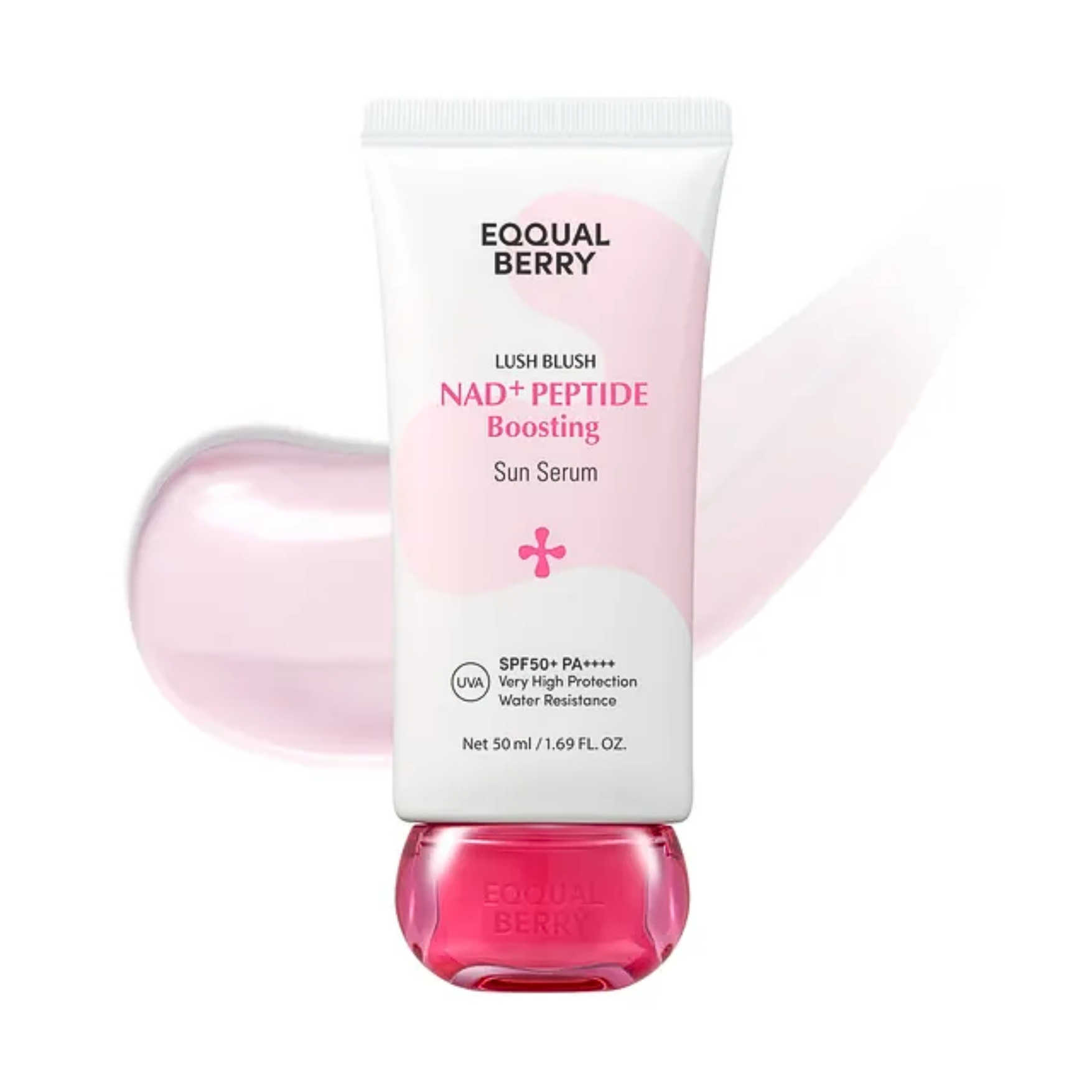 EQQUALBERRY NAD+Peptide Boosting Sun Serum - Bloqueador Solar con Péptidos