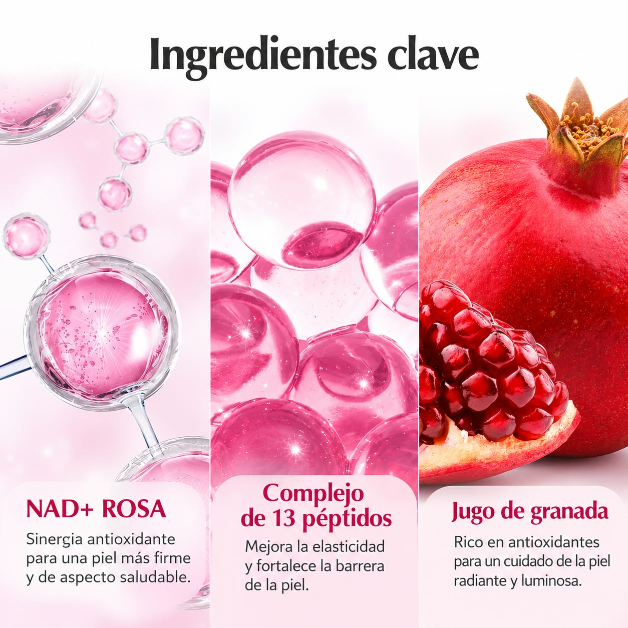 EQQUALBERRY NAD+Peptide Boosting Sun Serum - Bloqueador Solar con Péptidos - Imagen 2